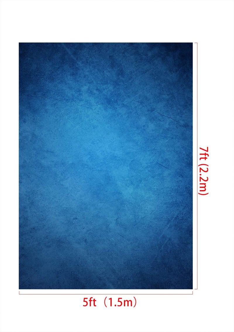 Kate 5Ã—7ft Blue Portrait Photography Backdrop Abstract Photo Background for Photographer Video Pictures Photo Studio Prop Fabric - Image 2